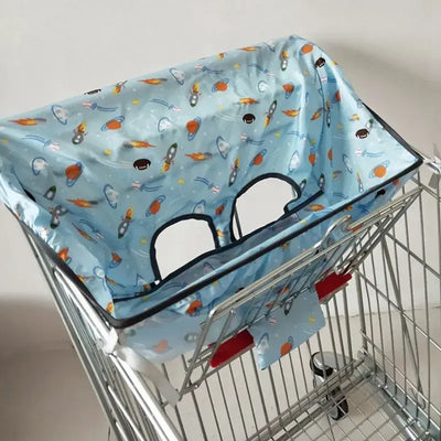 Children infant supermarket shopping cart cover for baby seat