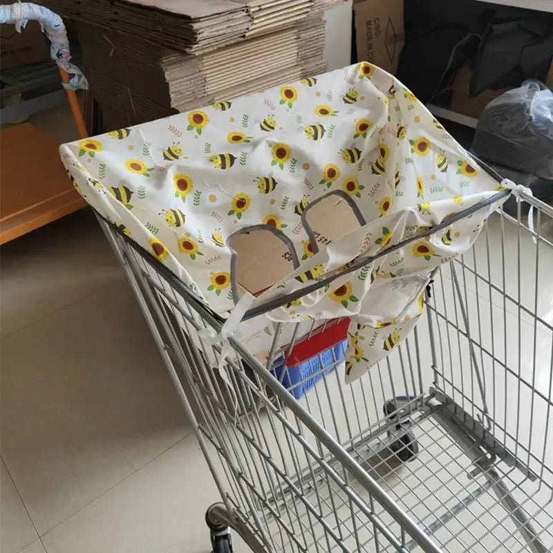Children infant supermarket shopping cart cover for baby seat