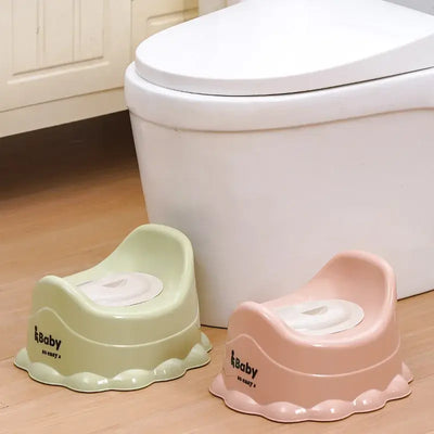Child urinal potty with lid, designed for comfortable toilet training at home