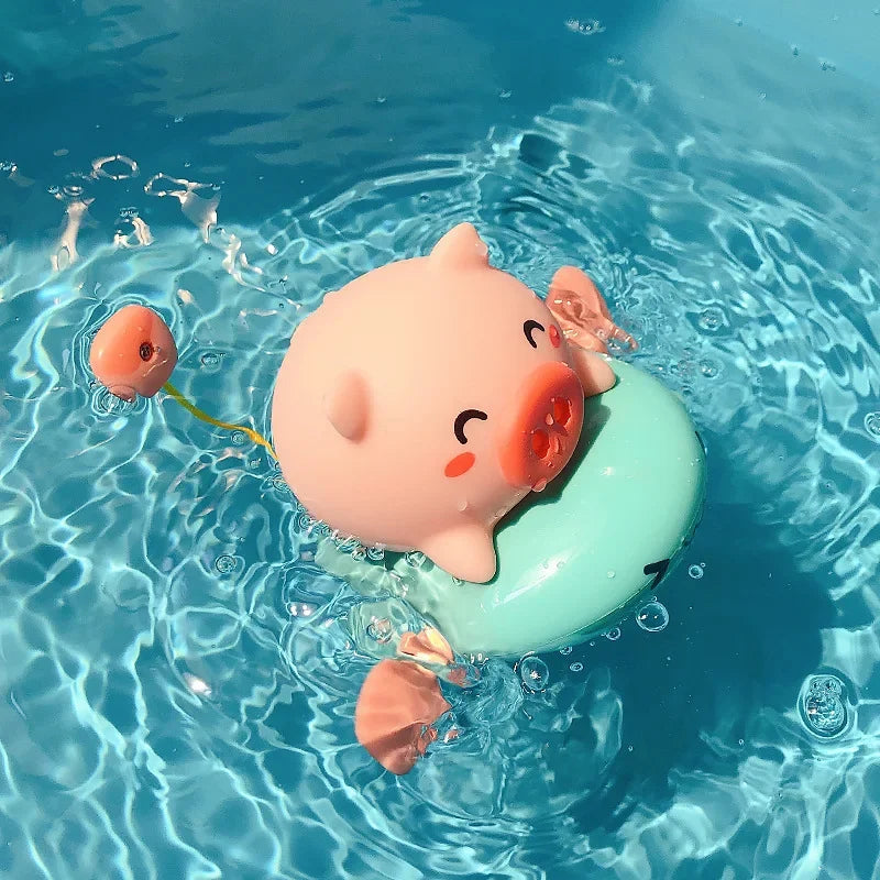 Bath Toys for Kids Fun Floating Squeeze and Squirt Bathtub Squirters Cute Floating Swim Cartoon Animal Children's Water Bath Toy