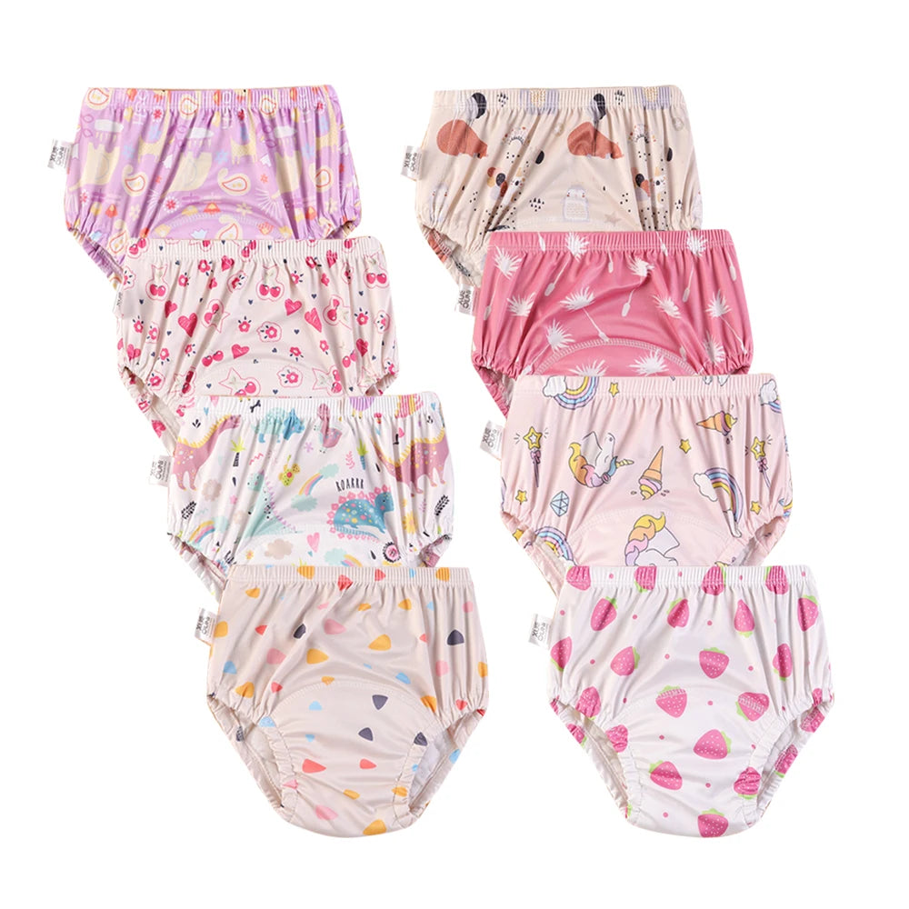 Baby Reusable Washable Diapers Ecological Potty Training Pants Waterproof Cotton Cleanliness Cloth Diaper Baby Nappy Underwear