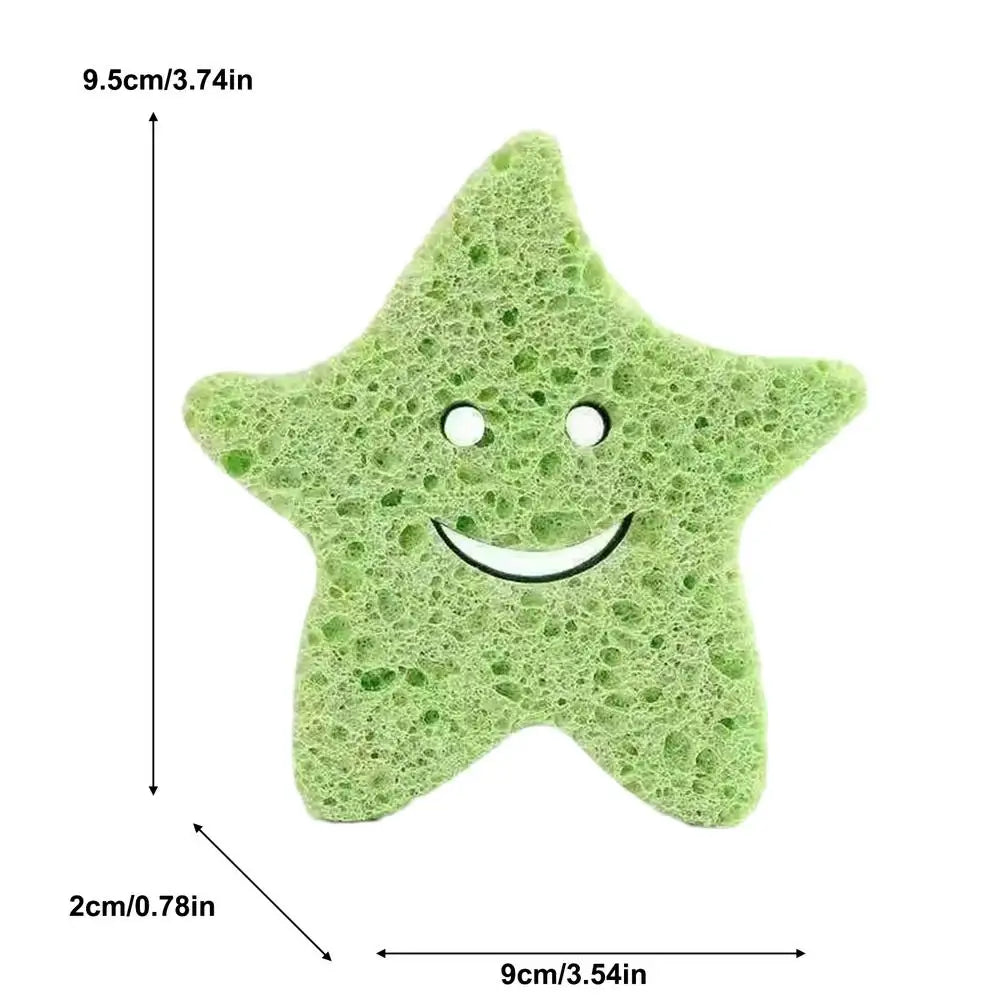 Children's Bath Sponge Sponges Body Wash Bathing Cute Frosted Wood Pulp Baby Bath Brush Rubbing Towel for Home