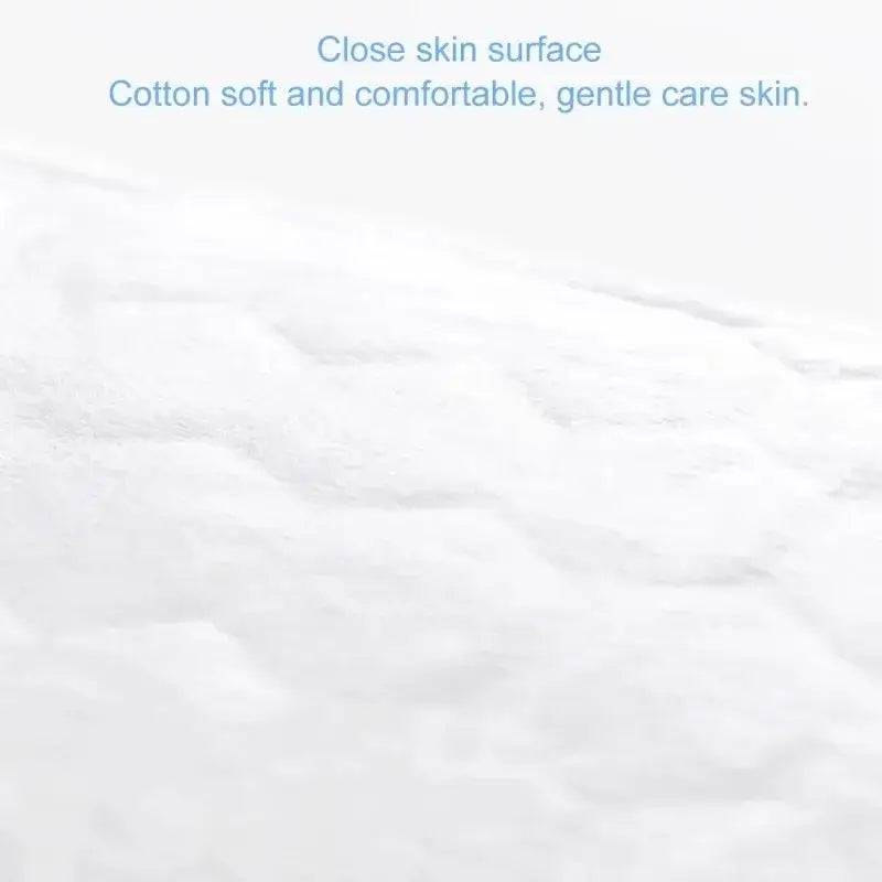 Close-up of soft cotton surface for comfortable, gentle skin care in adult diapers.