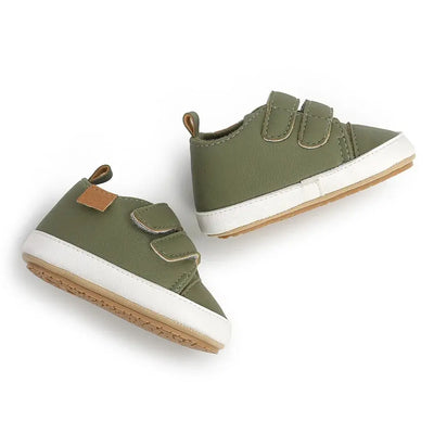 Baby Shoes Boy Girl PU Leather Causal Non-slip Soft Sole Infant Kids Walking Toddler 0-18 Months