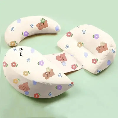 Pregnant women’s waist and belly support pillow with soft cartoon design